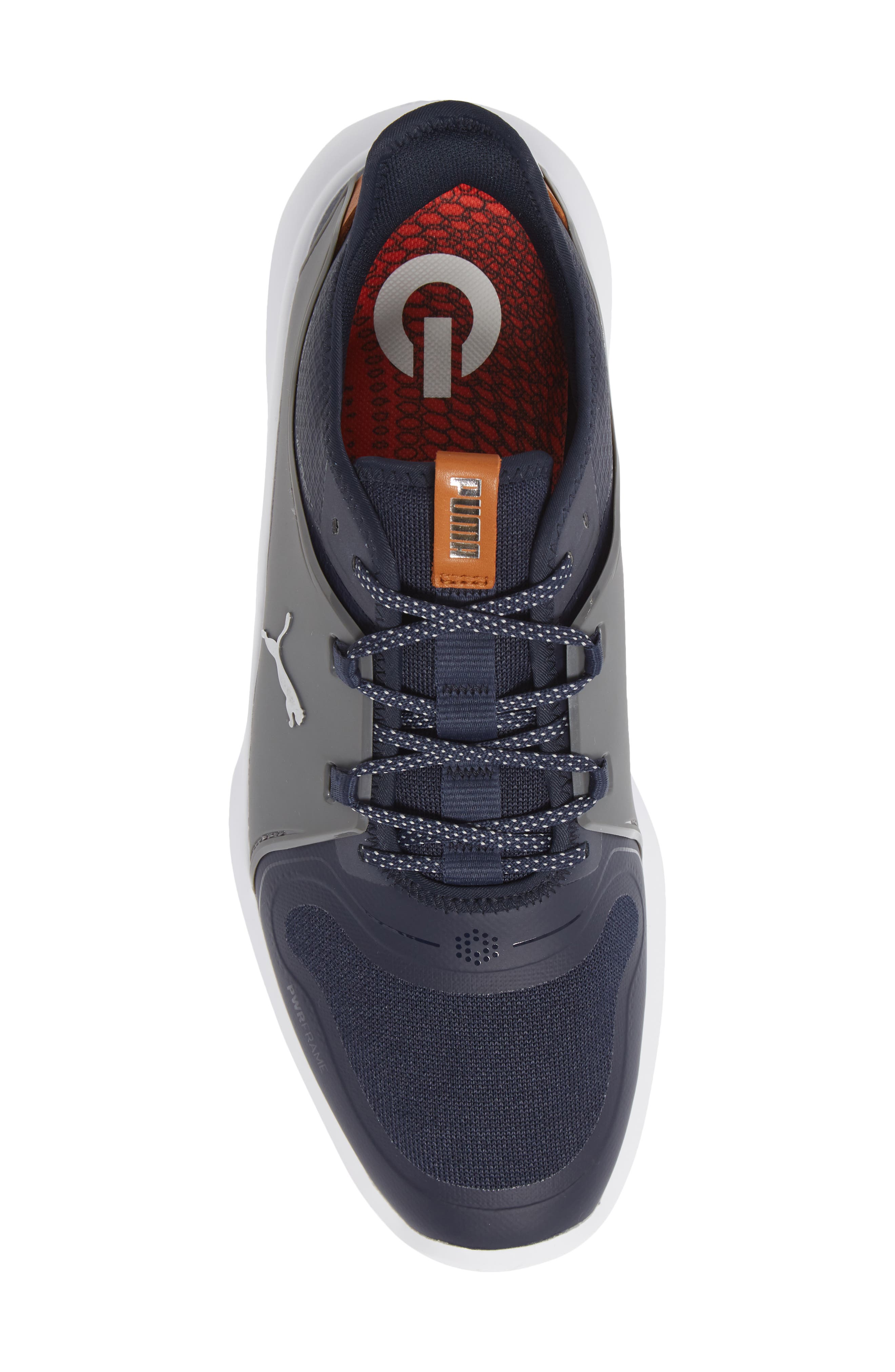 Ignite Fasten8 Waterproof Golf Shoe, Alternate, color, BLUE/ WHITE