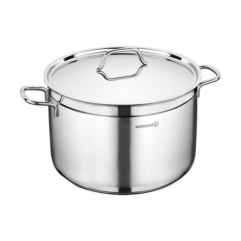 Alfa 2 Piece 5.5 Liter Stainless Steel Casserole Dish with Lid