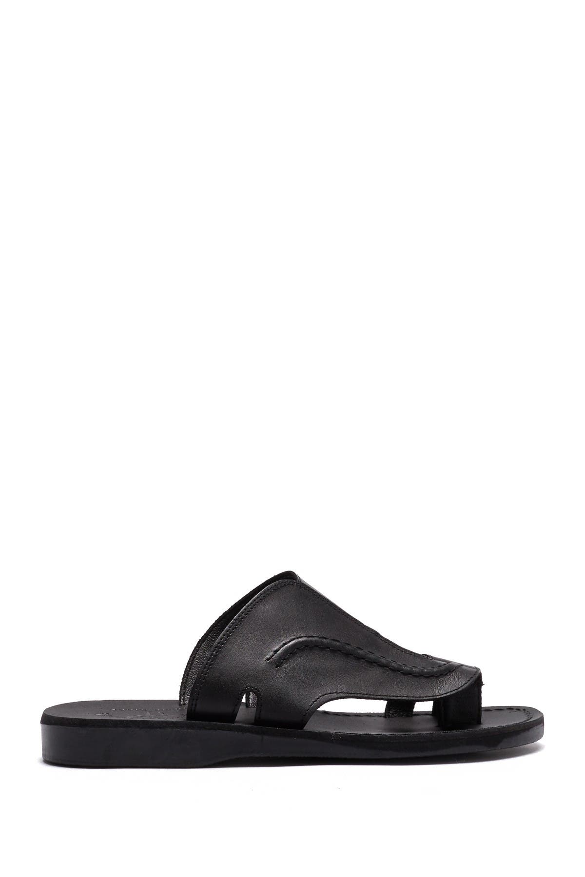 Jerusalem Sandals Peter Leather Sandal, Alternate, color, 