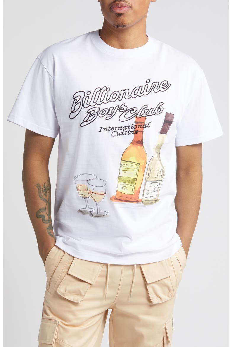 Cuisine Graphic T-Shirt, Main, color, GARDENIA