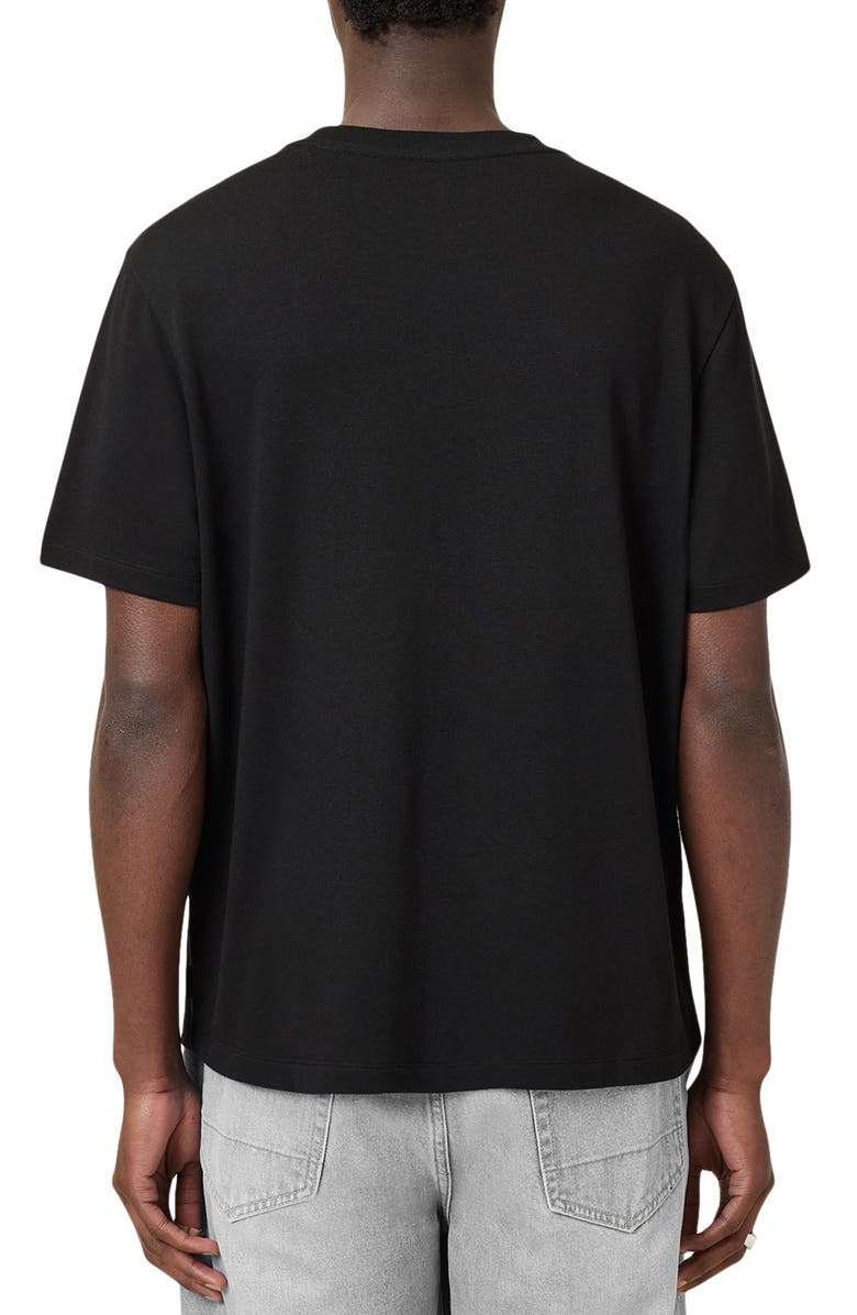 AllSaints Slater Short Sleeve Cotton & Modal Crewneck T-Shirt, Alternate, color,