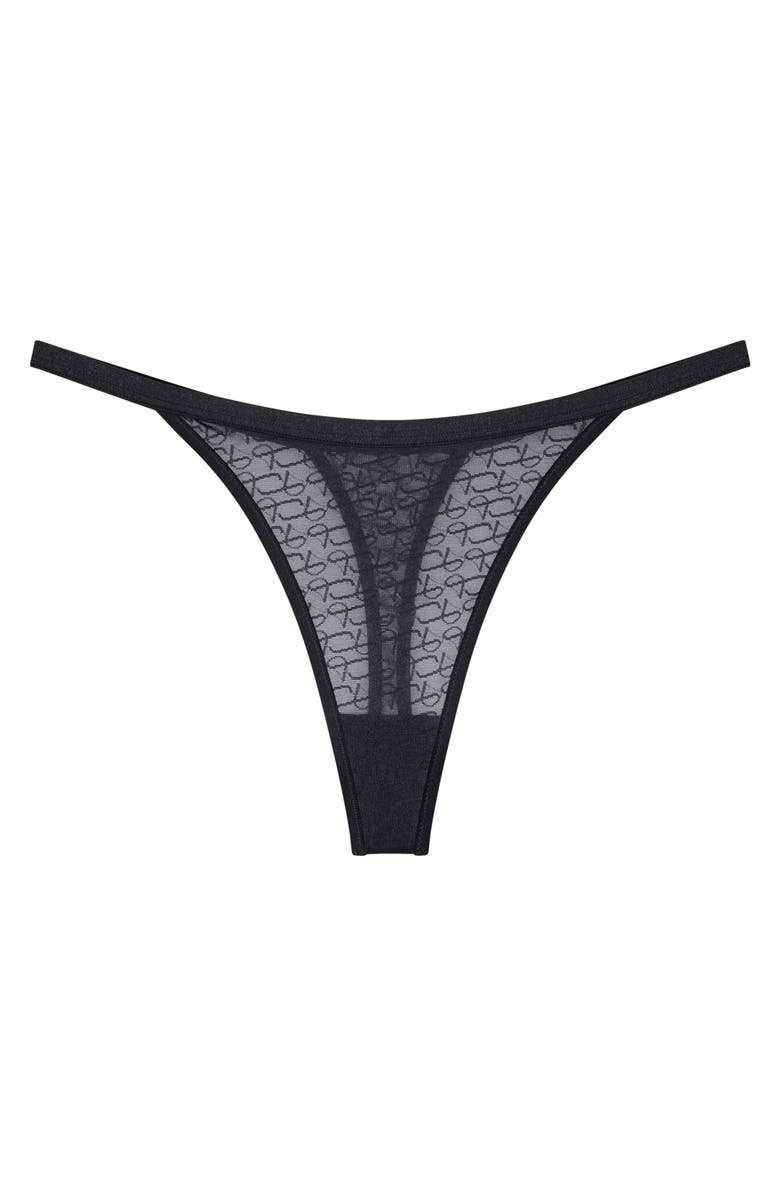 TRIUMPH Signature Sheer Thong Panties, Main, color, 