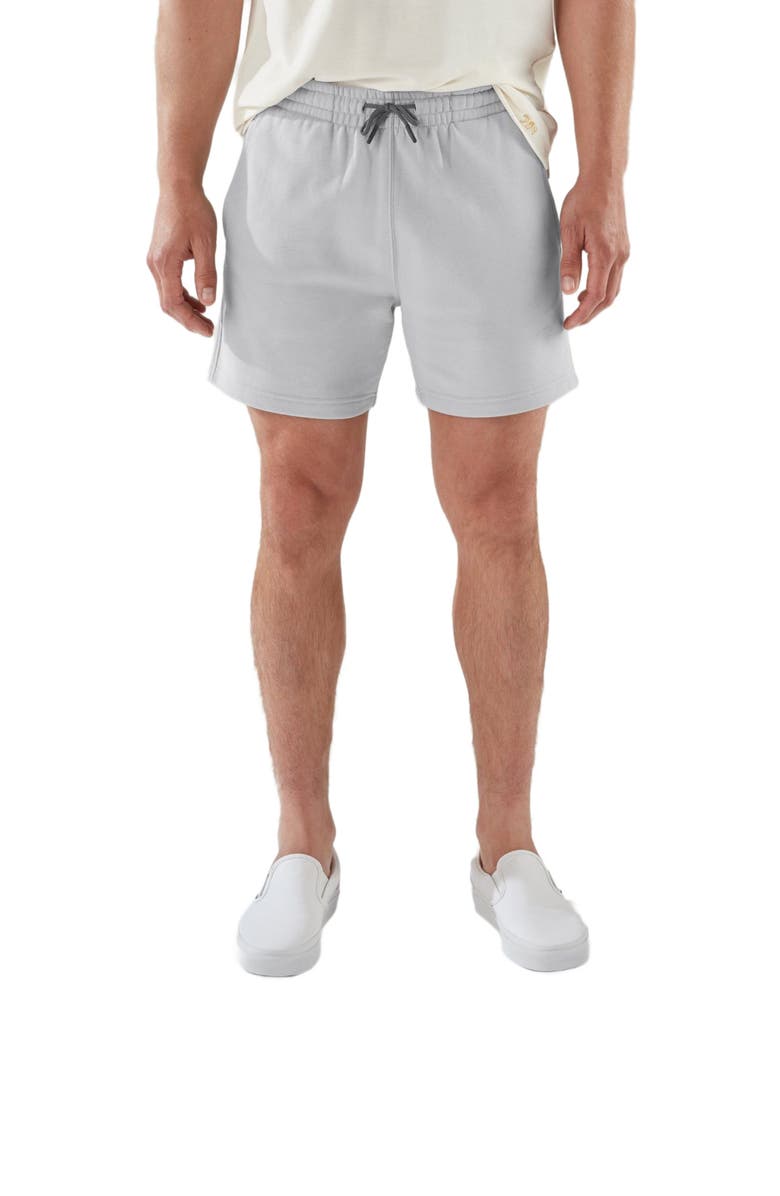 Robert Talbott Chandler French Terry Short, Main, color, Light Gray