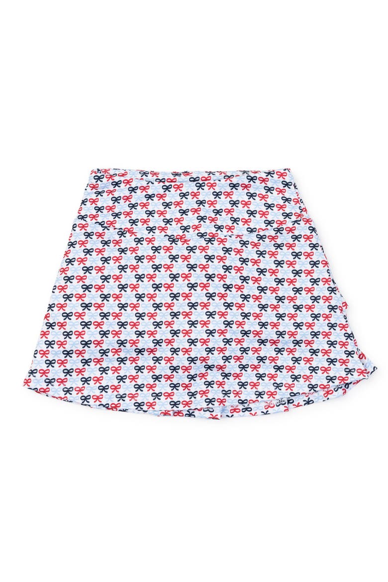 Margot Girls' Performance Skirt, Main, color, Put A Bow On It Patriotic
