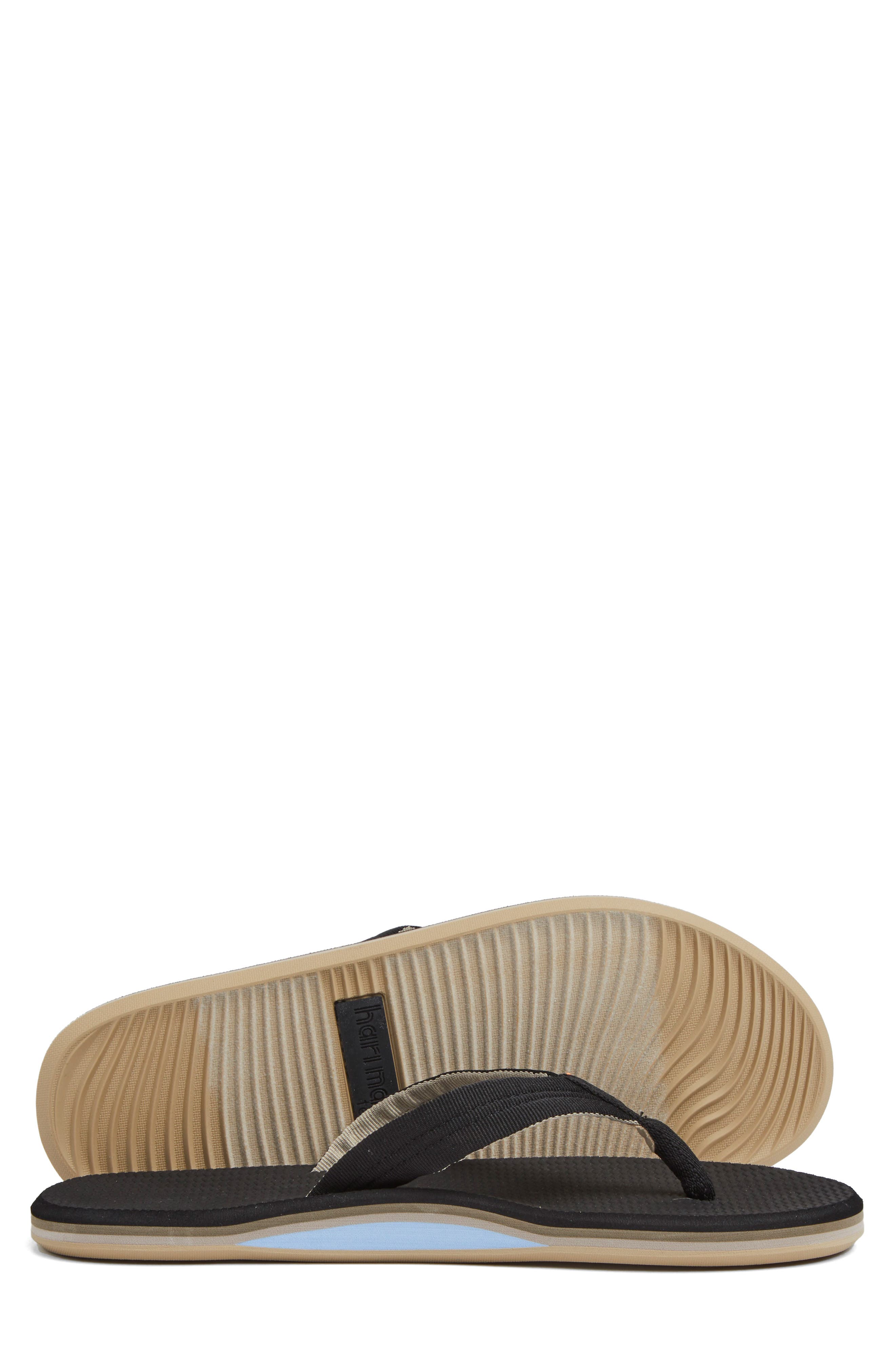 hari mari Dunes Waterproof Flip Flop, Alternate, color, Black