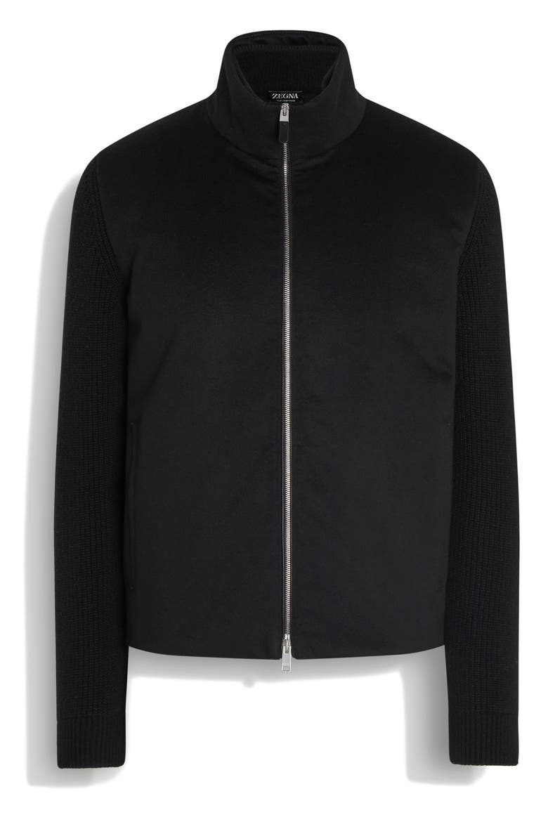 Oasi Cashmere Cardigan, Alternate, color, BLACK