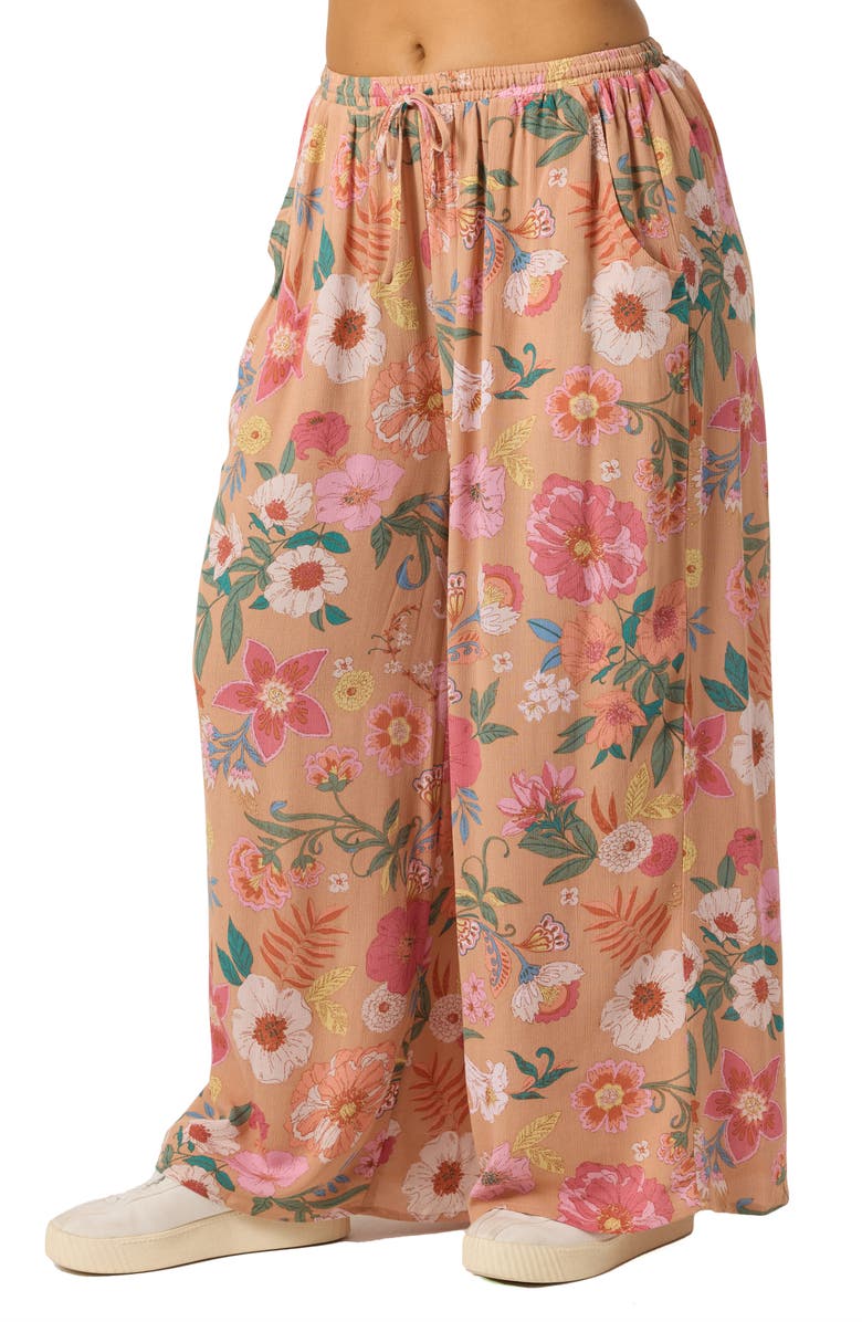 O'Neill Milah Camilla Wide Leg Pants, Alternate, color, Cork