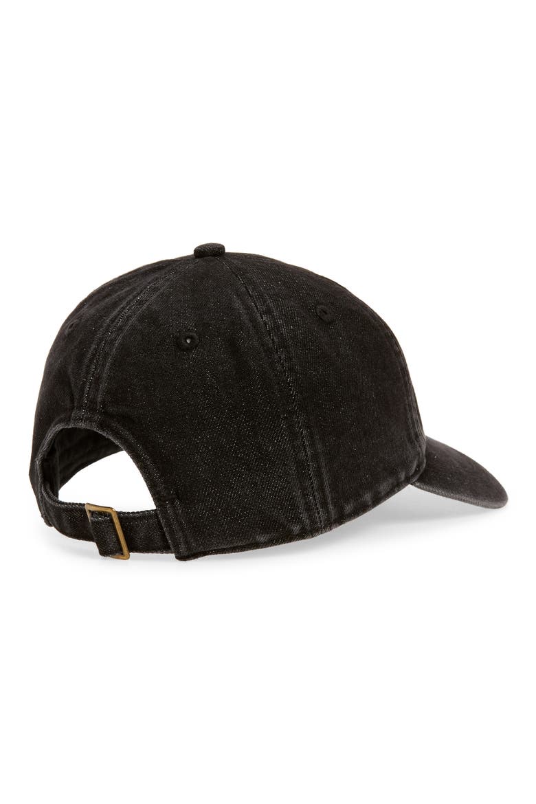 Faded Denim Baseball Cap, Alternate, color, SUPER BLEACH SUBLC