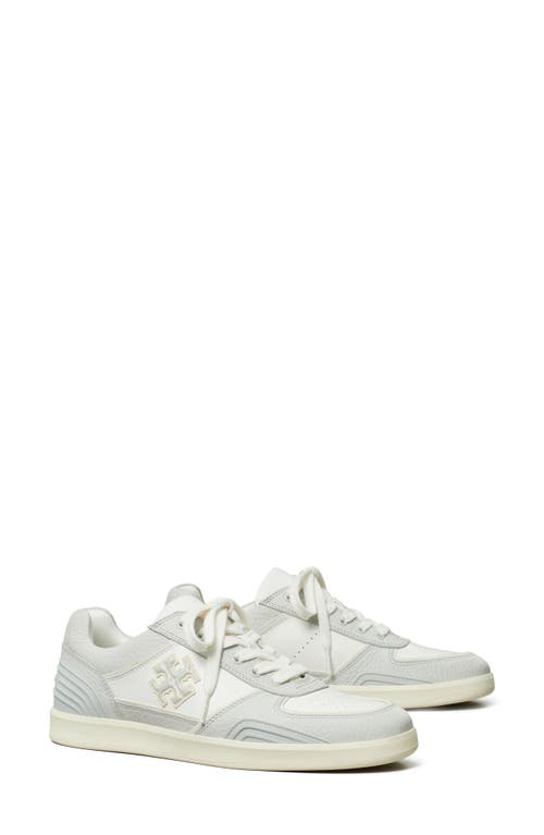 Tory Burch Clover Court Sneaker In Gray