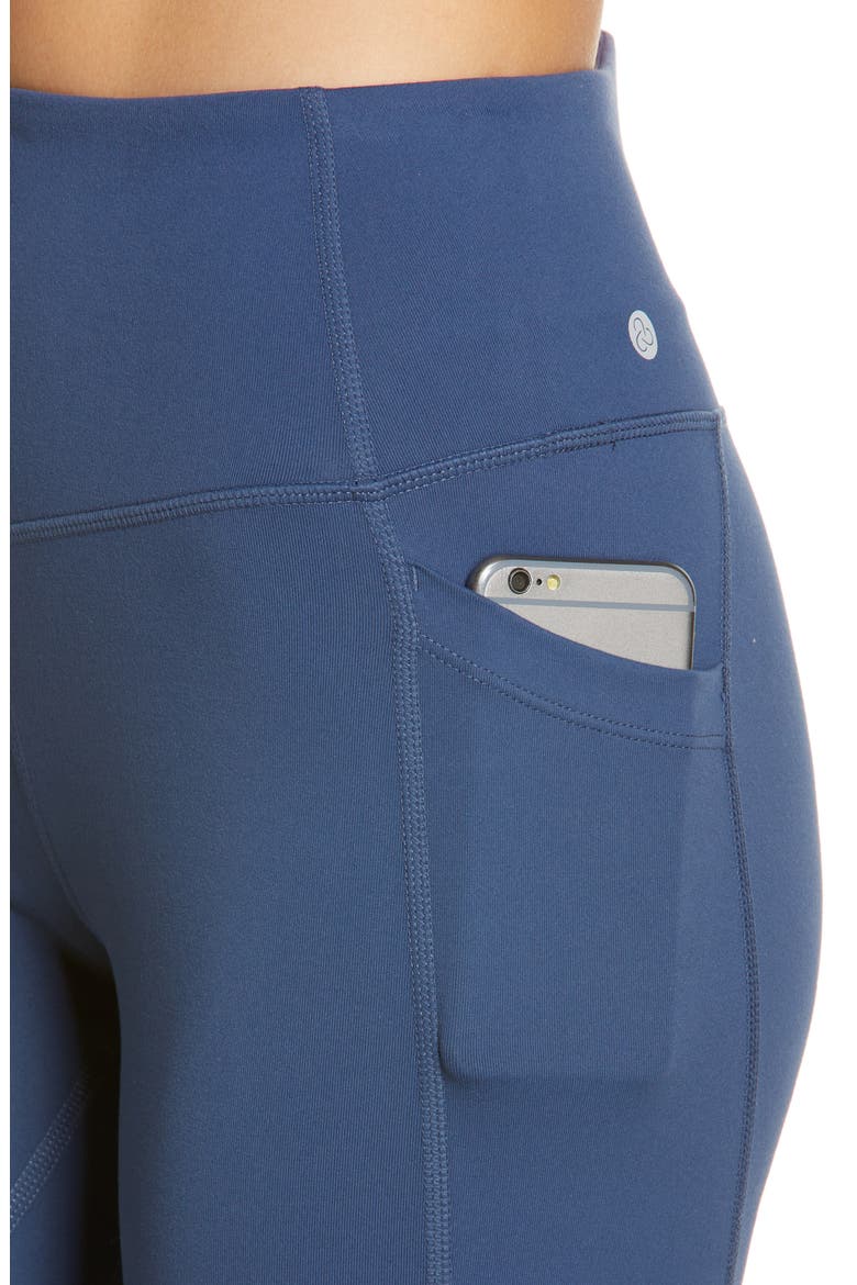 Live In High Waist Pocket 7/8 Leggings, Alternate, color, NAVY DENIM
