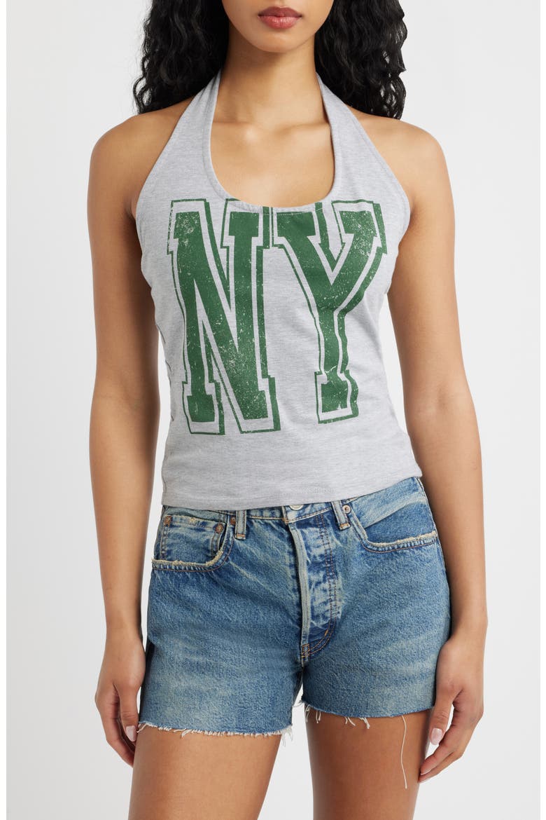 NY Halter Top, Main, color, HEATHER GREY