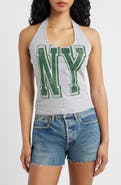Vinyl Icons NY Halter Top