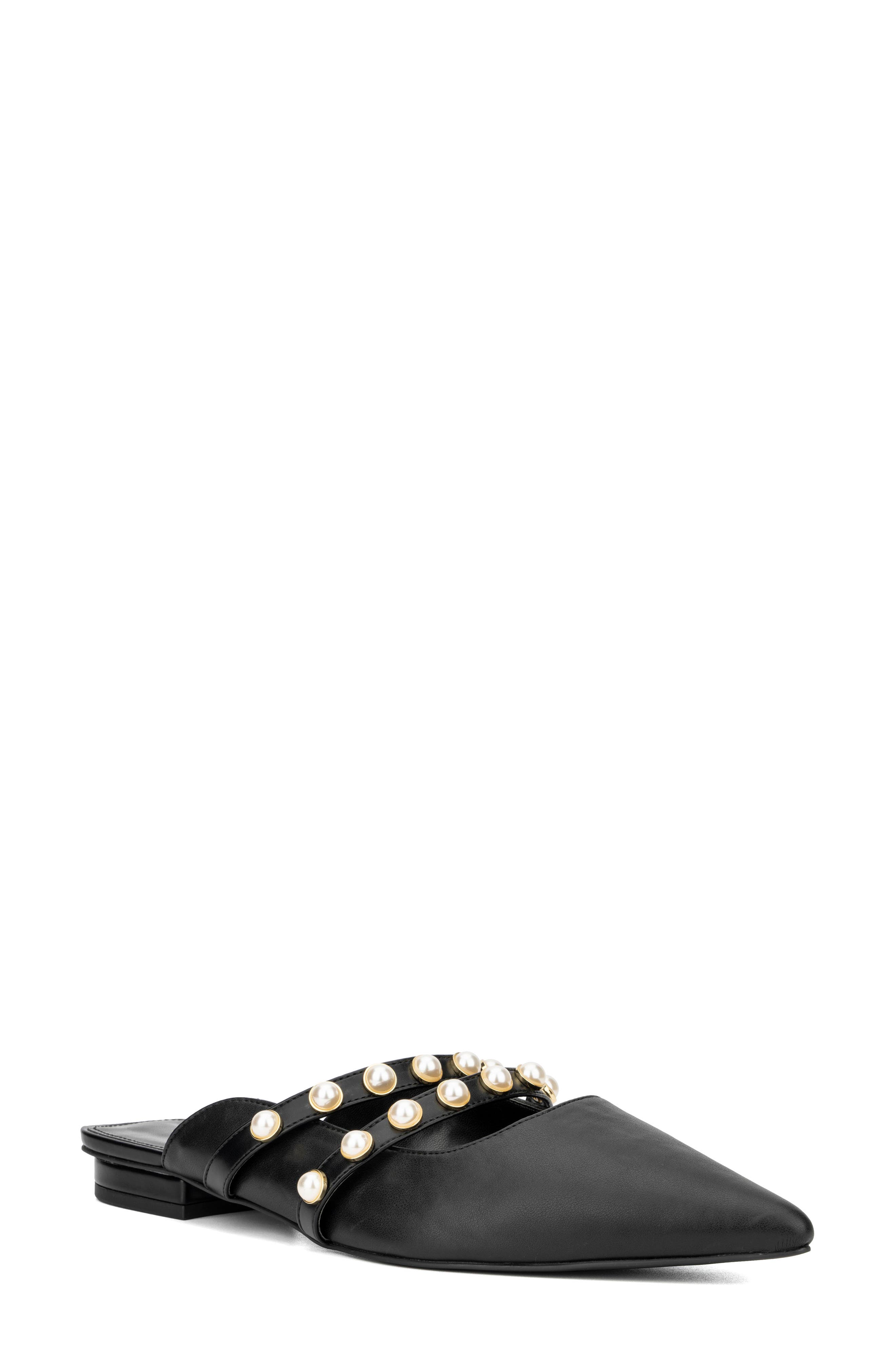 Fashion to Figure Adriana Mule - Wide Width, Main, color, 