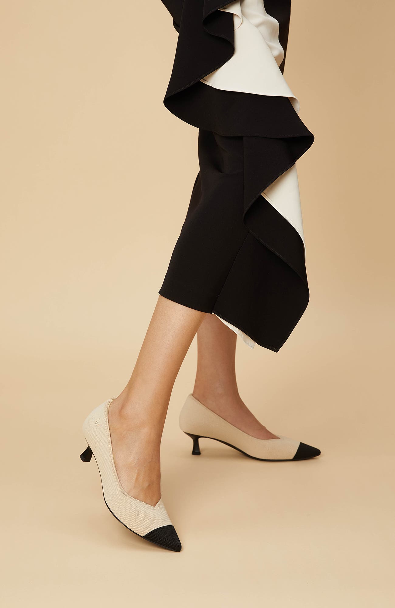 Pointed-Toe Kitten Heels - image 4