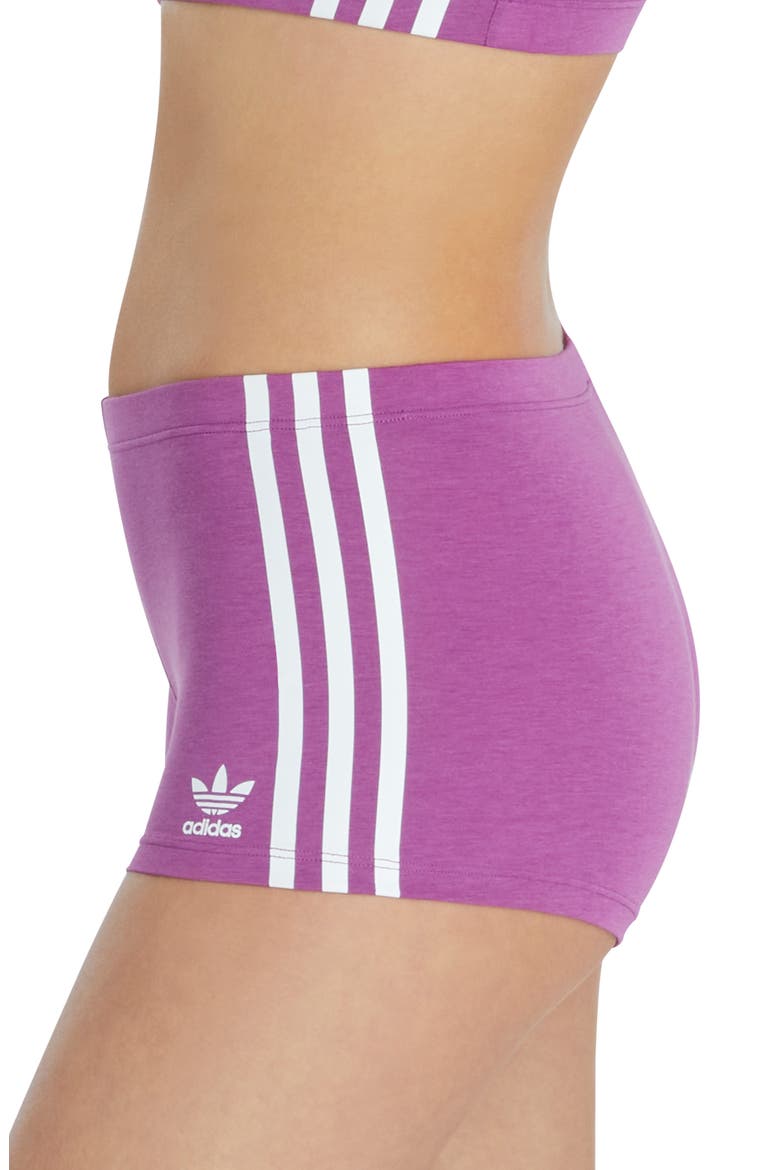 Cotton Blend Boxer Briefs, Alternate, color, PURPLE