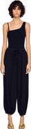 SANDRO Rhinestone wide-leg trousers