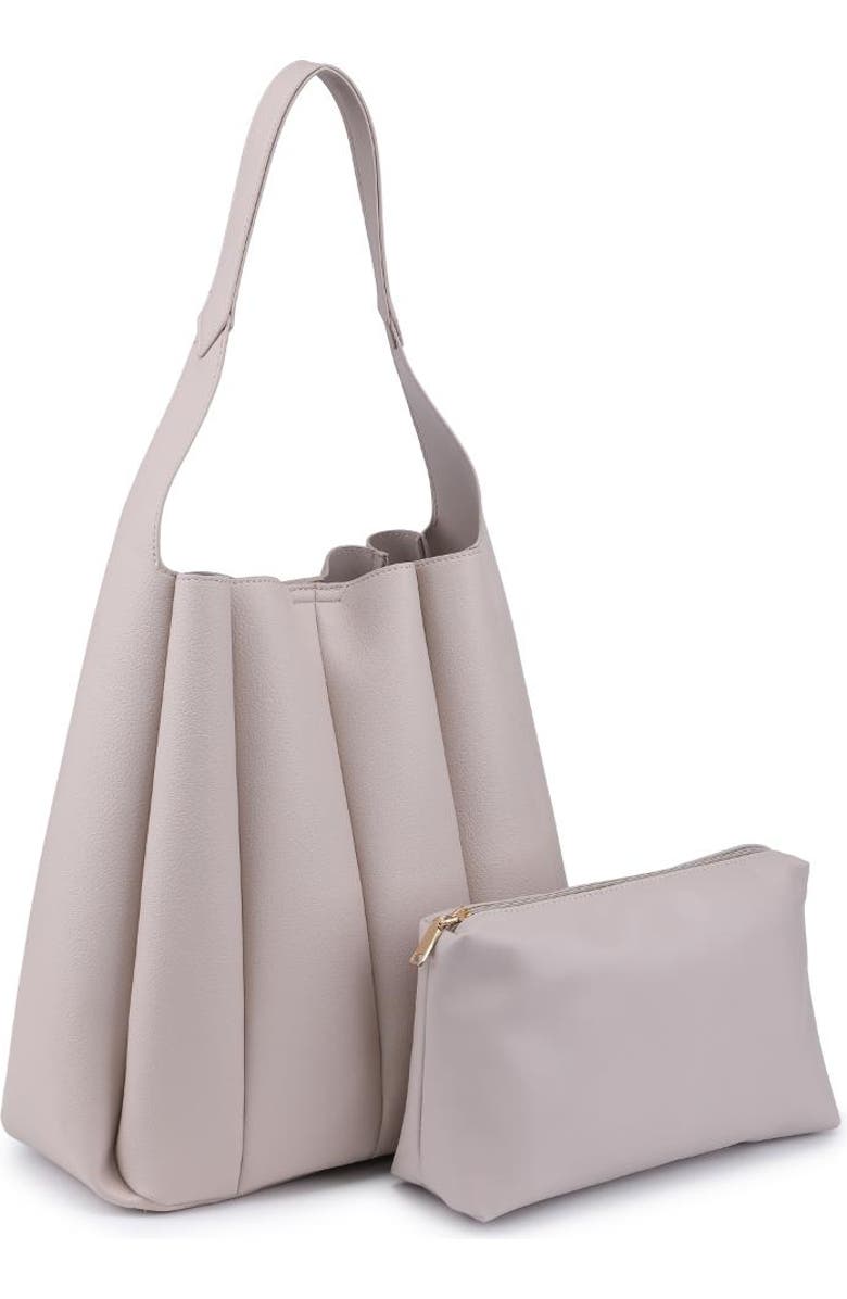 MODA LUXE Zelda Hobo, Alternate, color, Oatmeal