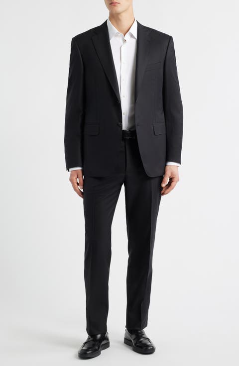 Siena Regular Fit Solid Super 180s Wool Suit