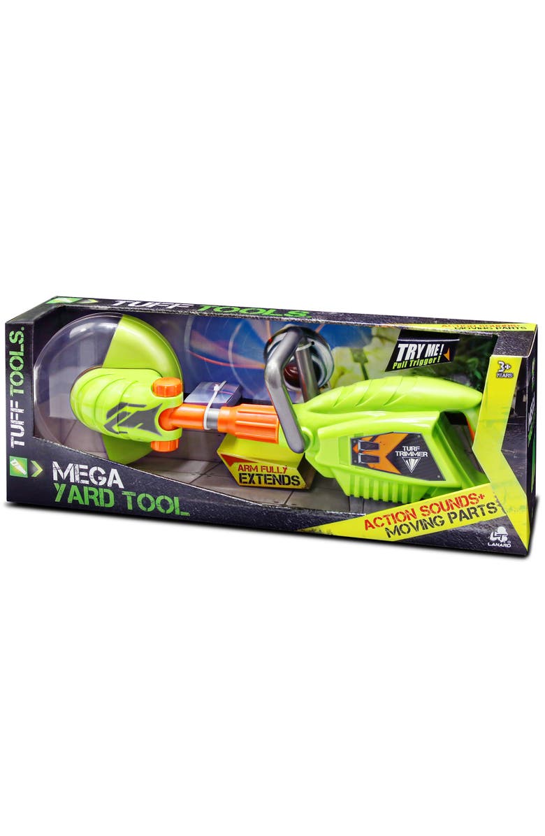 Lanard Lights and Sound Weed Trimmer Kids Yard Work Toy, Main, color, Multicolored