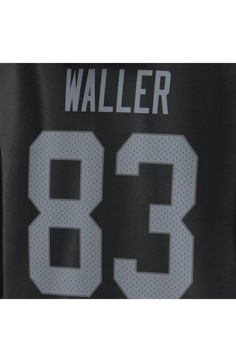 FANATICS Women's Fanatics Branded Darren Waller Black Las Vegas Raiders Player Icon Name & Number Pullover Hoodie, Alternate, color, Black