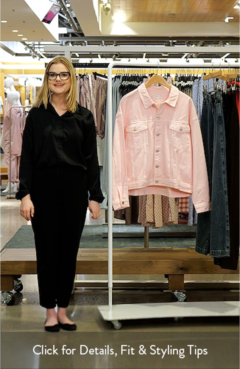 Larosa Denim Trucker Jacket, sales video thumbnail