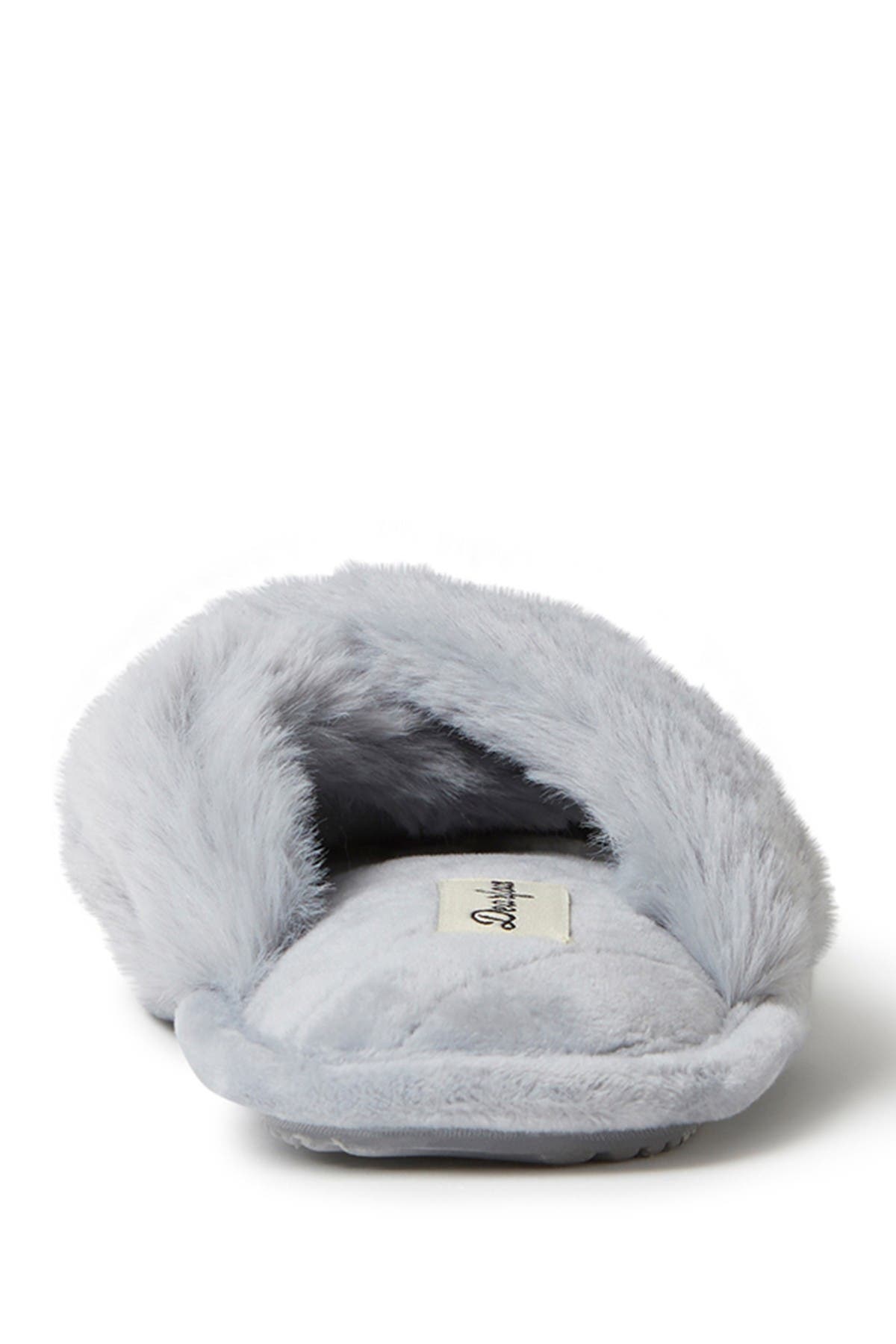 Dearfoams Jessica Faux Fur Crossband Slipper (Women) | Nordstromrack