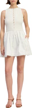 En Saison Candace Mixed Media Minidress