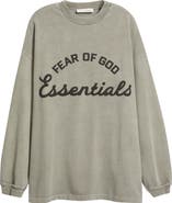 Fear of God Essentials Training '90s Long Sleeve Logo Graphic T-Shirt