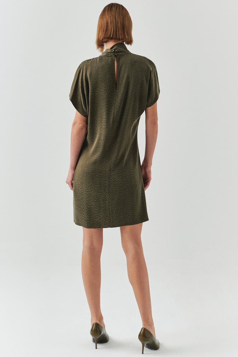 Martha Mini Dress, Alternate, color, KHAKI