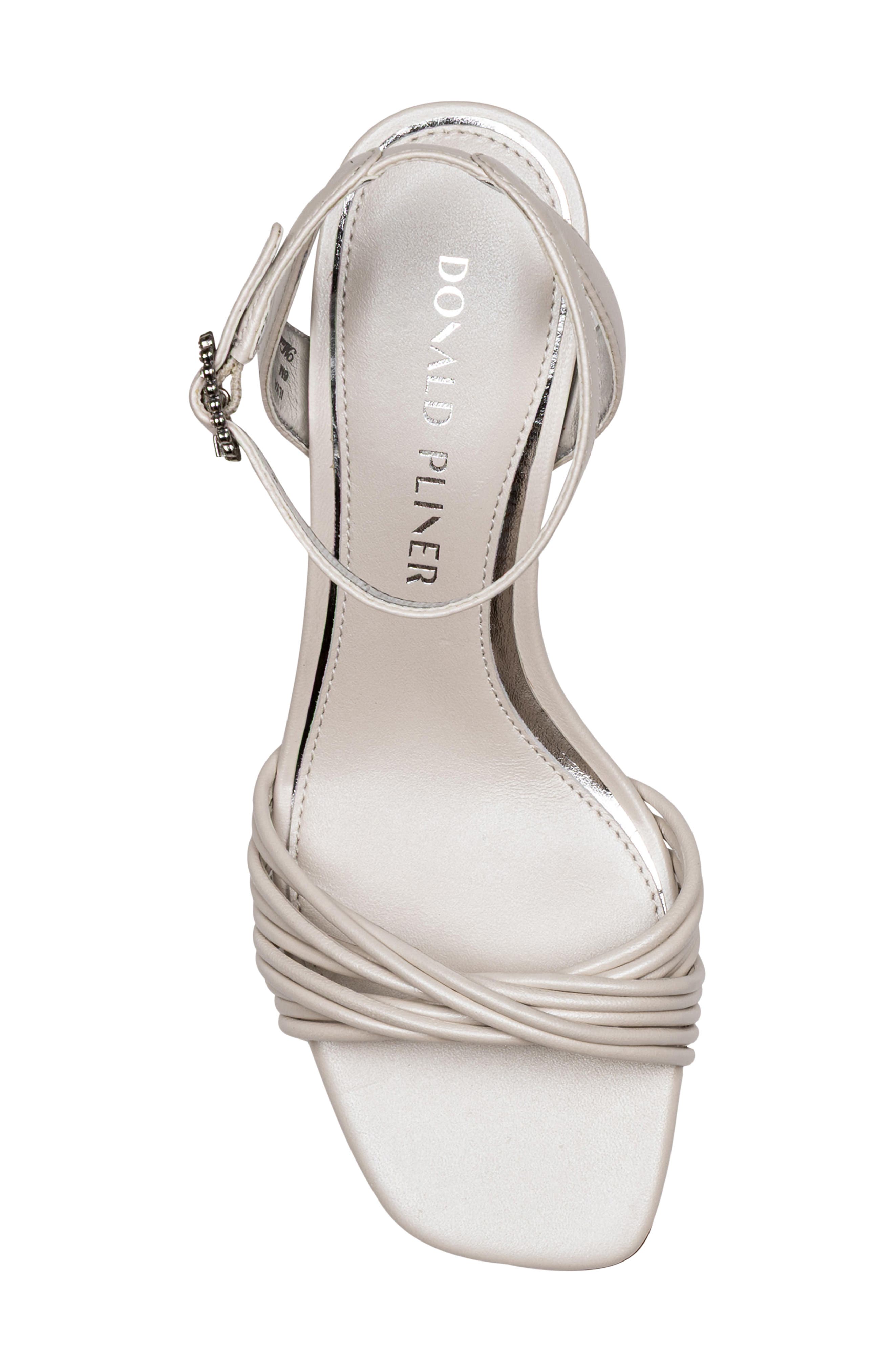 Donald Pliner Ilya Ankle Strap Sandal, Alternate, color, Pearl