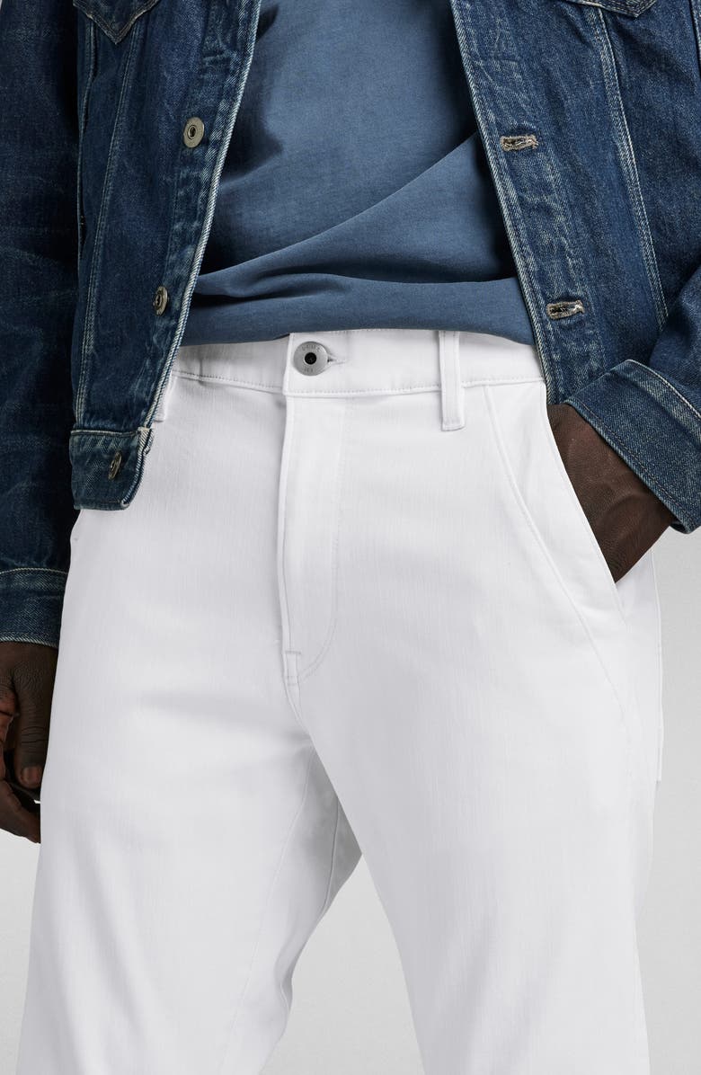 G-STAR Kairori 3D Slim Fit Jeans, Alternate, color, Paper White Gd