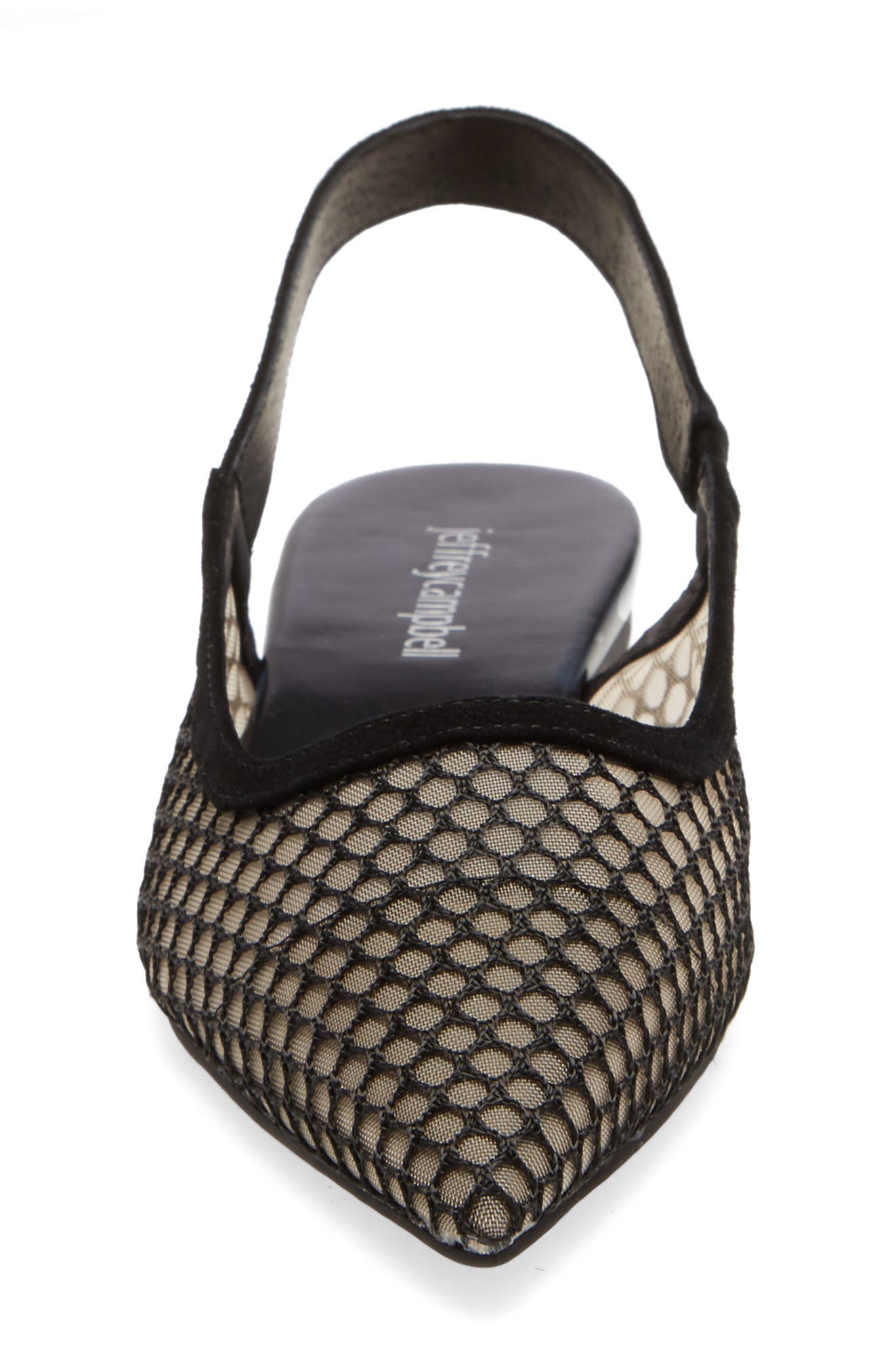 Jeffrey Campbell Emelia Mesh Slingback Flat, Alternate, color, 