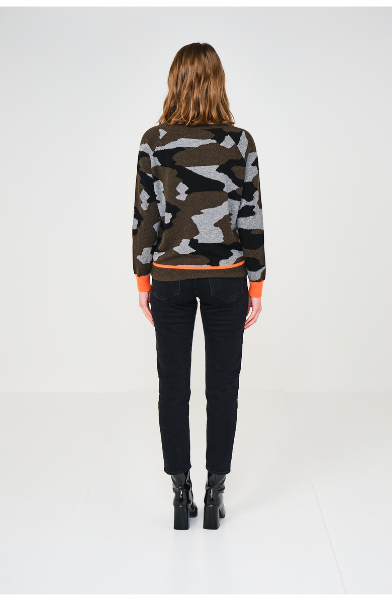 Brodie Pure Cashmere Crew Neck 100% Cashmere Sweater, Alternate, color, Khaki