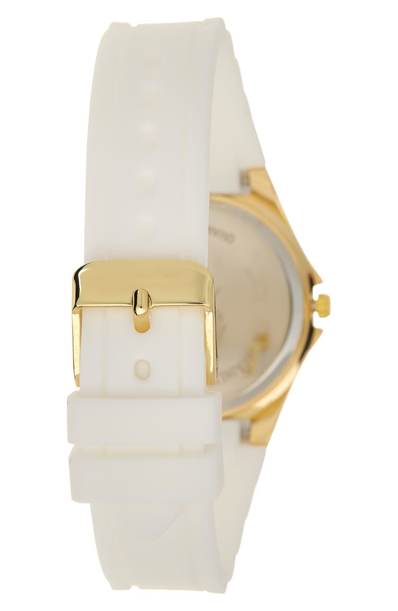AMERICAN EXCHANGE Silicone Strap Watch, 36mm, Alternate, color, 