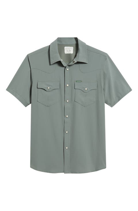 Performance Western Short Sleeve Button-Up Shirt