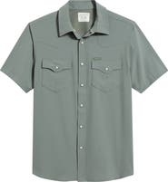 Tecovas Performance Western Short Sleeve Button-Up Shirt