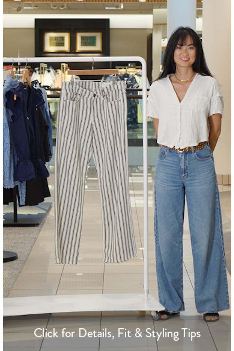 Ultra Featherweight Cam Stripe Low Rise Straight Leg Jeans video