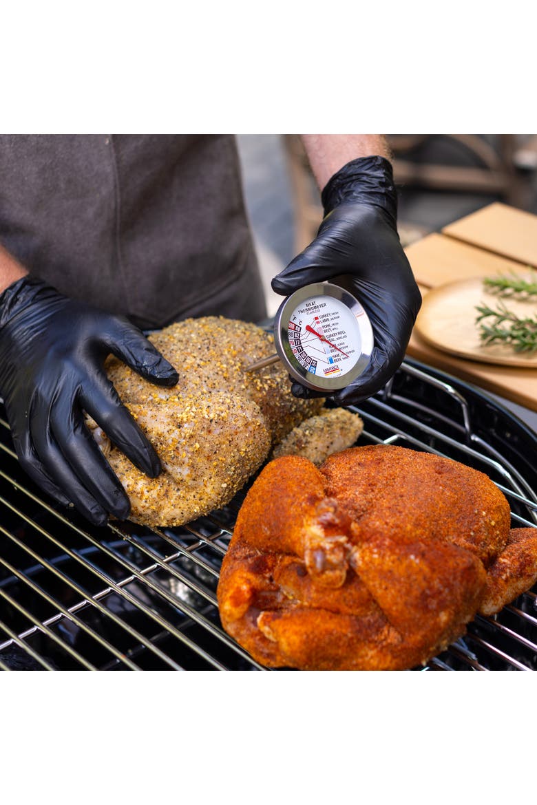 Large Dial Meat Thermometer, Alternate, color, Silver