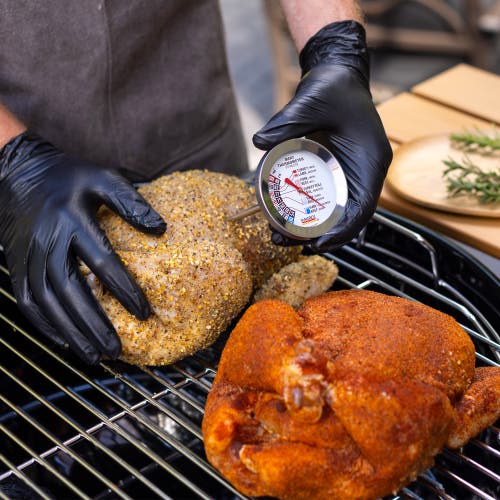 Maverick Large Dial Meat Thermometer In Silver