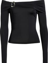 PacSun Lannie Hardware Off the Shoulder Top