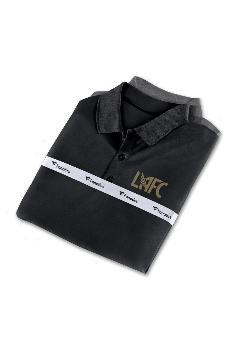 FANATICS Men's Fanatics Branded Black/Gray LAFC Iconic Polo Combo Set, Alternate, color,