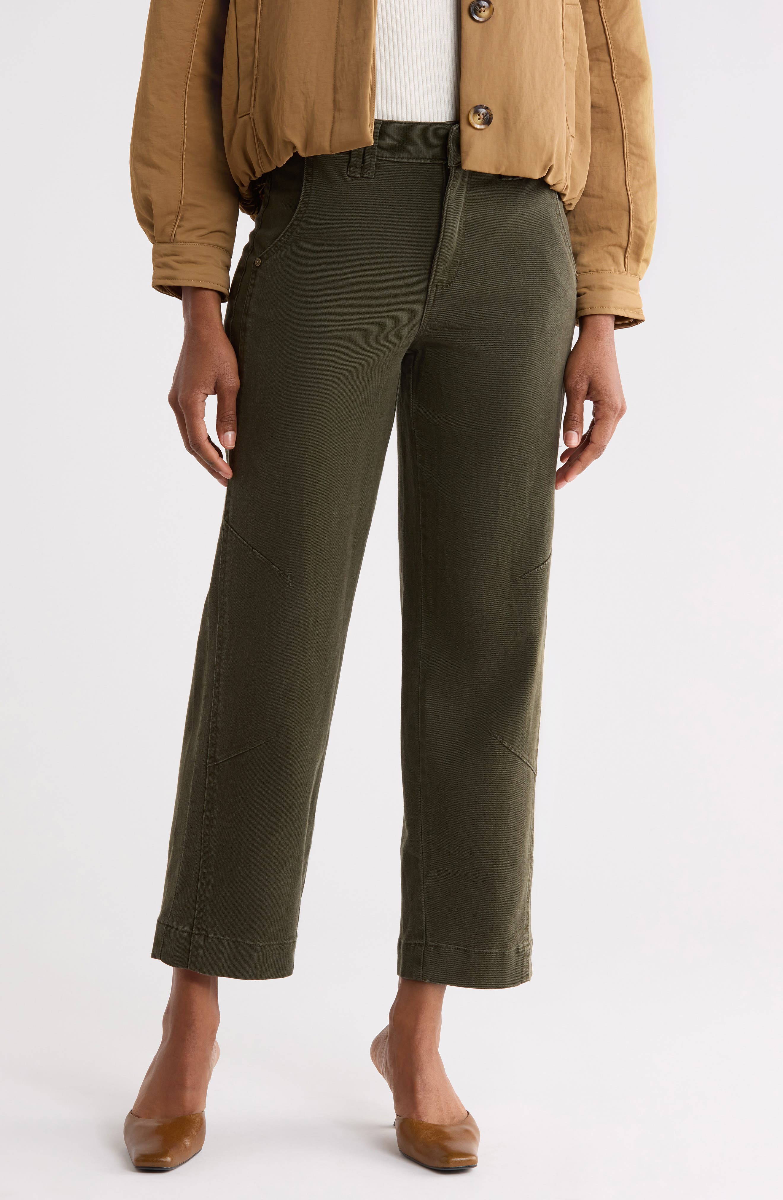 Relaxed Barrel Leg Jeans