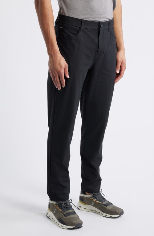 Zella Driver Five Pocket Pants In Black Caviar
