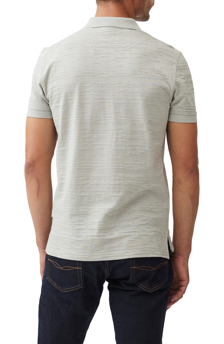 Rodd & Gunn Banks Road Sports Fit Textured Cotton Polo, Alternate, color, Stone