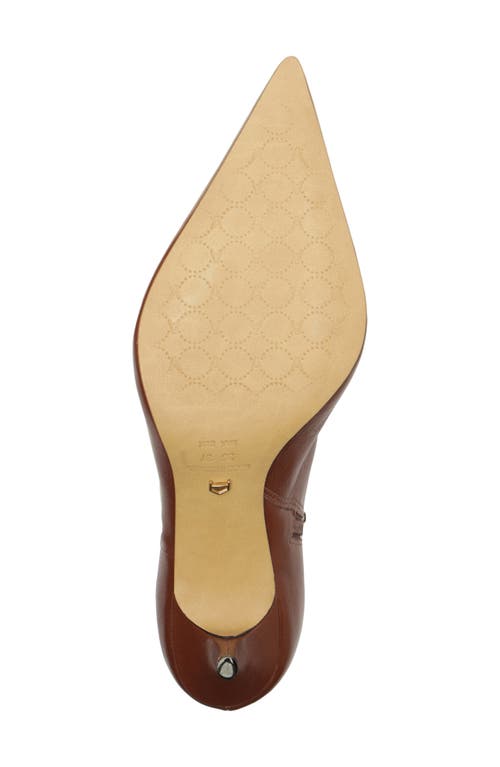 Arezzo Sasha Pointed Toe Boot In Brown