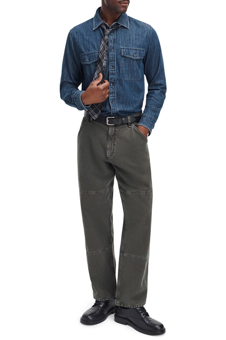 Denim CPO Shirt, Alternate, color, REID