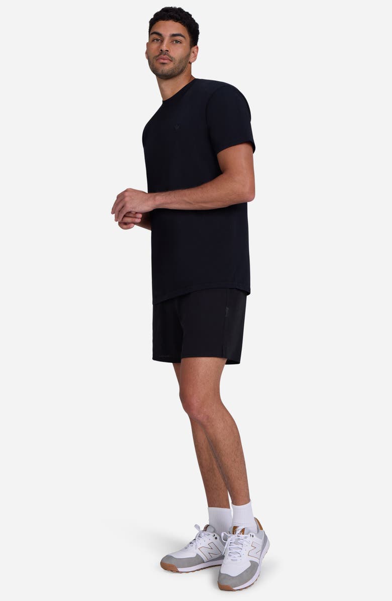 Bad Birdie Bad to your Core Embroidered Logo Cotton T-Shirt, Alternate, color, Black