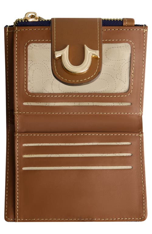 TRUE RELIGION TRUE RELIGION QUILTED HORSESHOE SMALL WALLET