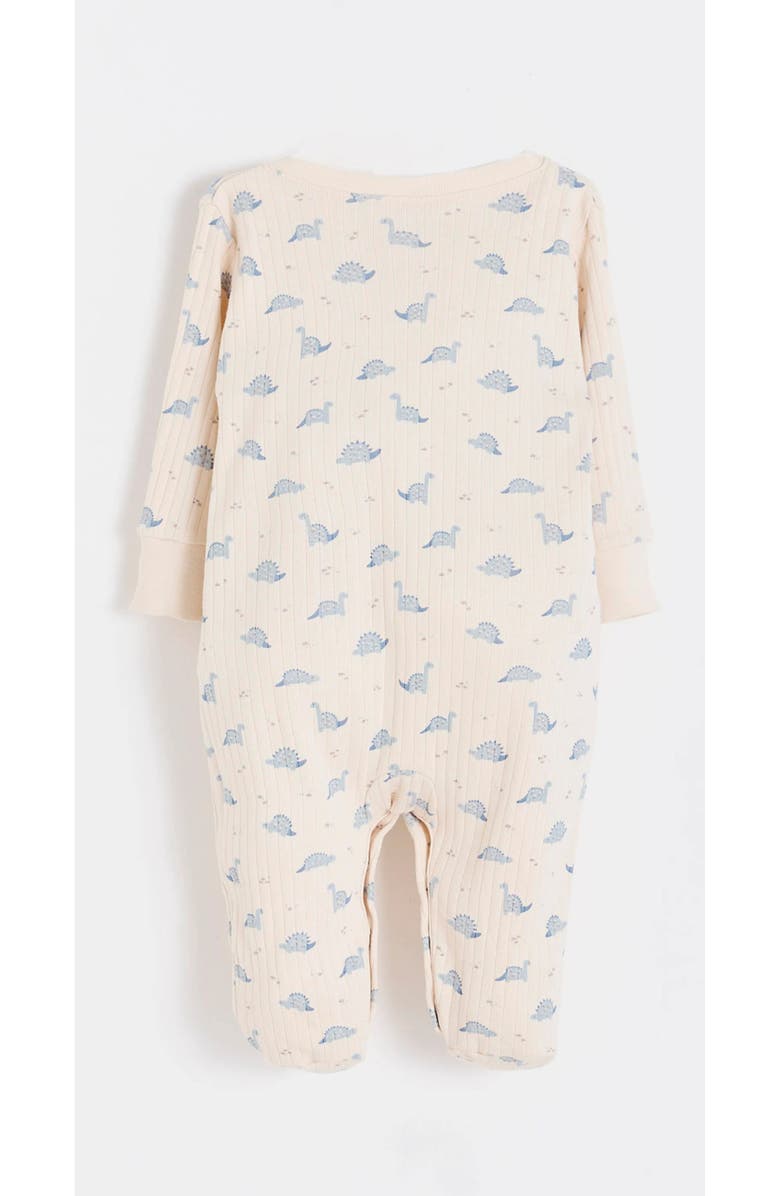 Babycottons Dinomyte Front-Snap Footie for Infant, Alternate, color, Full-Print