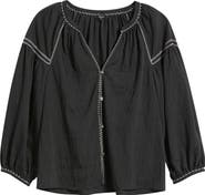 Rails Vasia Embroidered Top